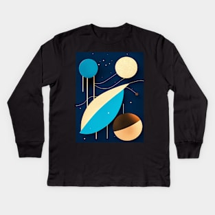 Moons Kids Long Sleeve T-Shirt